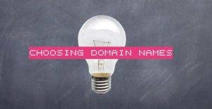 Chossing Domain Name