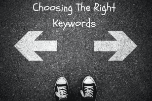Choosing The Right Keywords