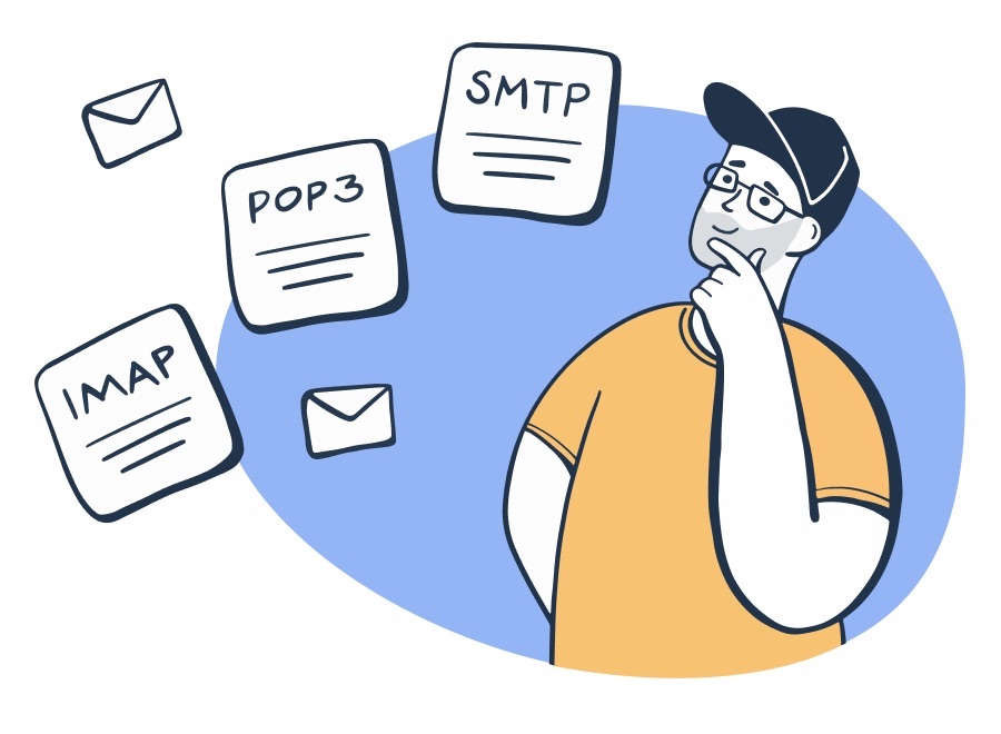 Ρυθμίσεις SMTP/IMAP/POP3